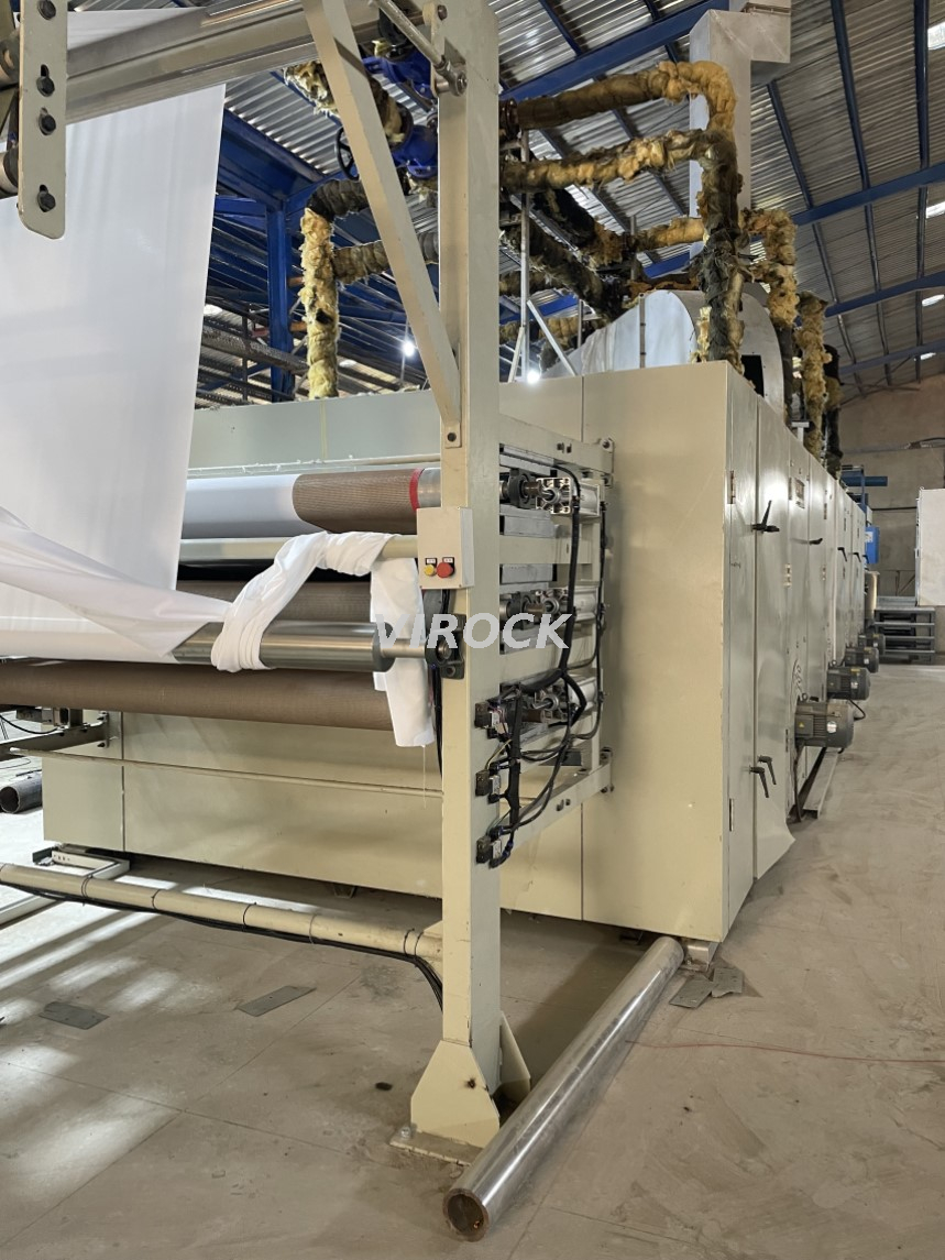 örgüler için otomatik pnömatik Döner serigrafi baskı makinesi